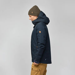 Fjallraven Womens Stina Padded Jacket Dark Navy - Parasol Store