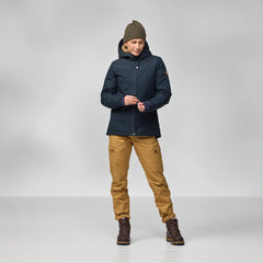 Fjallraven Womens Stina Padded Jacket Dark Navy - Parasol Store
