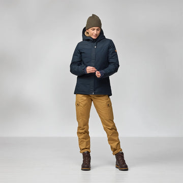 Fjallraven Womens Stina Padded Jacket Port - Parasol Store