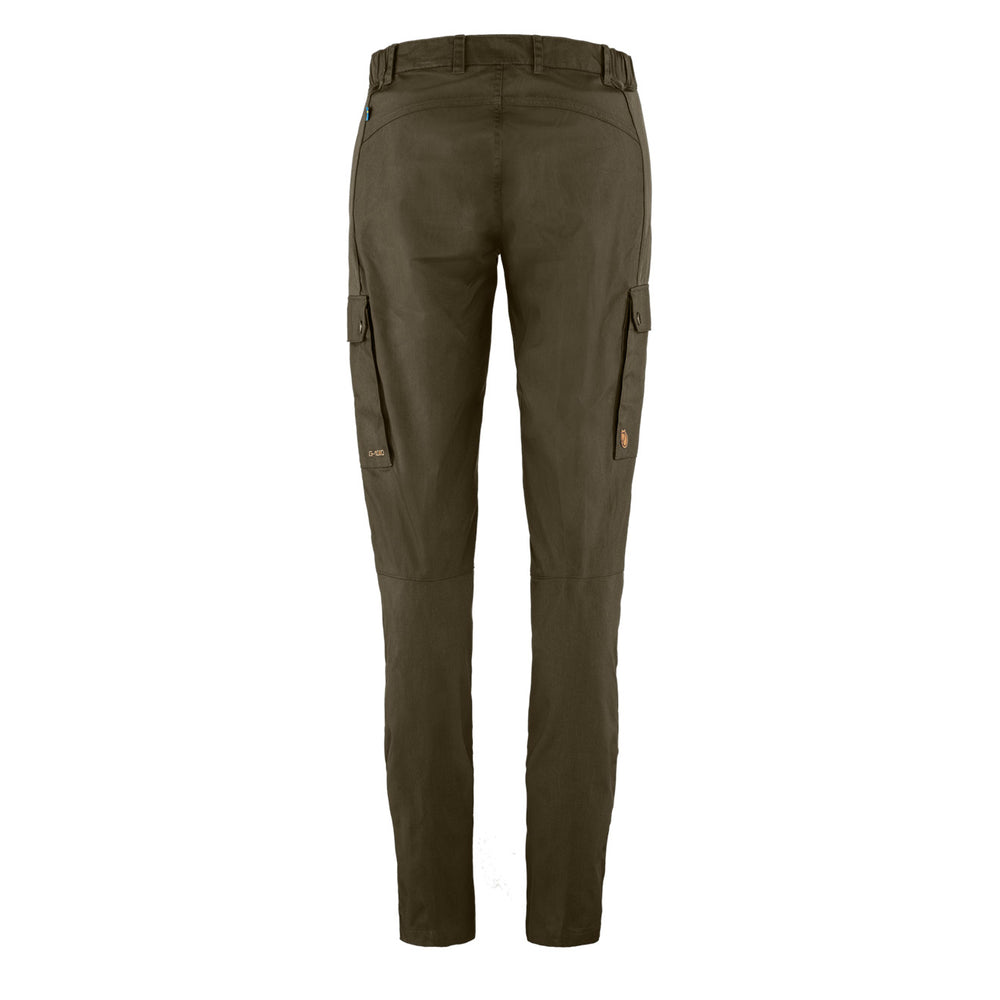 Fjallraven Womens Stina Trousers Dark Olive Fjallraven