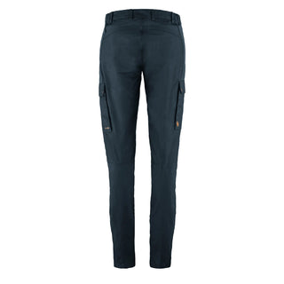 Fjallraven Womens Stina Trousers Short Dark Navy - Parasol Store