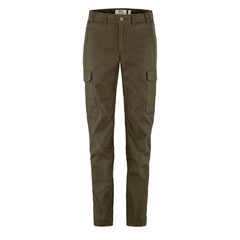 Fjallraven Womens Stina Trousers Short Dark Olive