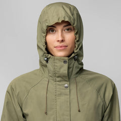 Fjallraven Womens Vardag Anorak Green