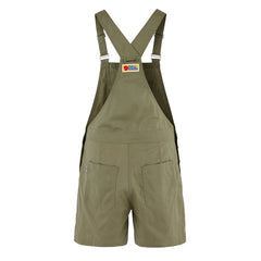 Fjallraven Womens Vardag Dungaree Shorts Green