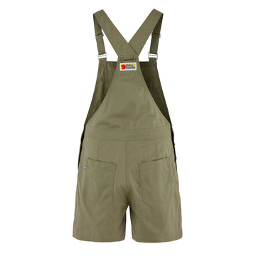Fjallraven Womens Vardag Dungaree Shorts Green