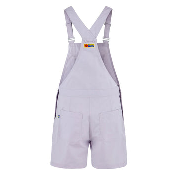Fjallraven Womens Vardag Dungaree Shorts Lavendar Mist