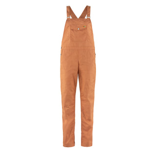 Fjallraven Womens Vardag Dungaree Trousers Desert Brown Fjallraven