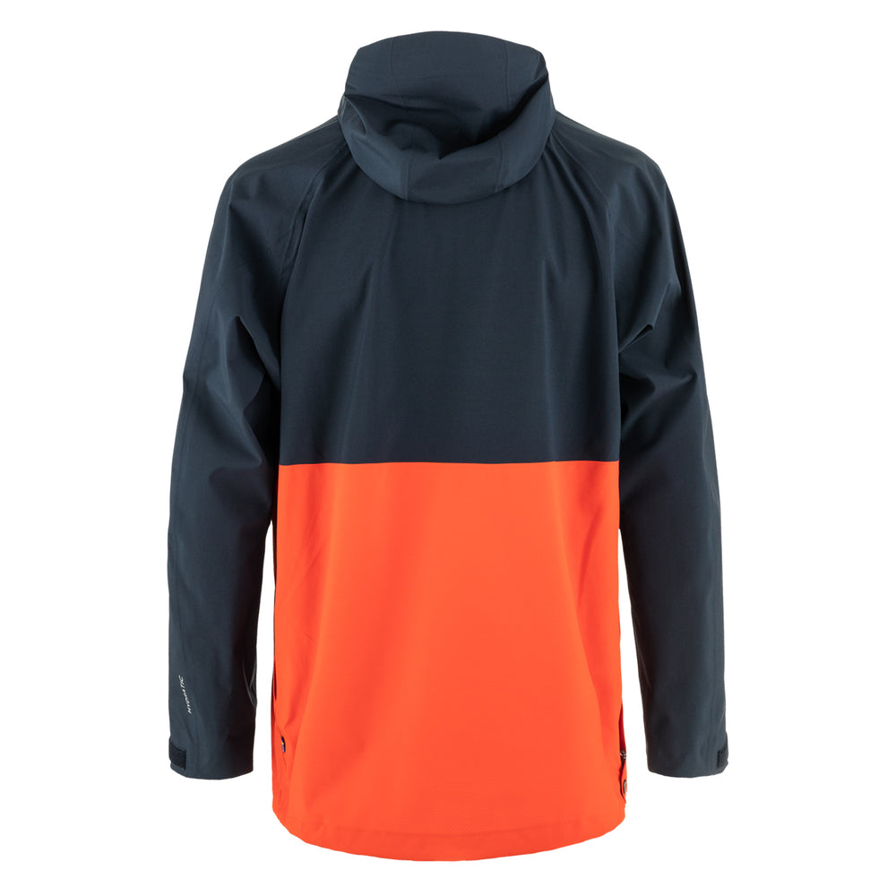 Fjallraven Vardag Hydratic Anorak Dark Navy / Flame Orange - Parasol Store