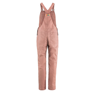 Fjallraven Womens Vardag Dungaree Trousers Dusty Rose - Parasol Store