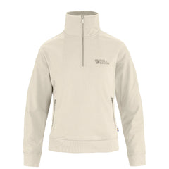 Fjallraven Womens Vardag Half Zip Sweater Chalk White - Parasol Store