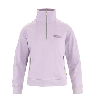 Fjallraven Womens Vardag Half Zip Sweater Lavender Mist - Parasol Store