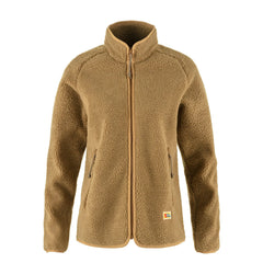 Fjallraven Womens Vardag Pile Fleece Buckwheat Brown - Parasol Store