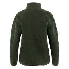 Fjallraven Womens Vardag Pile Fleece Deep Forest - Parasol Store