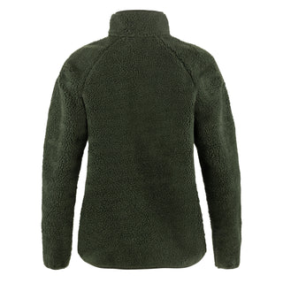 Fjallraven Womens Vardag Pile Fleece Deep Forest - Parasol Store