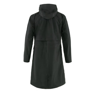 Fjallraven Womens Vardag Rain Parka Black - Parasol Store