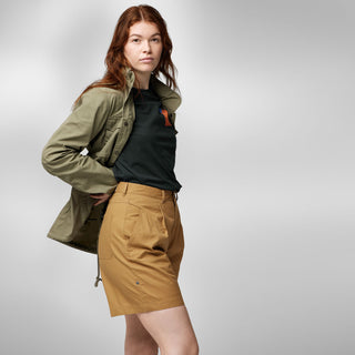 Fjallraven Womens Vardag Shorts Desert Brown - Parasol Store