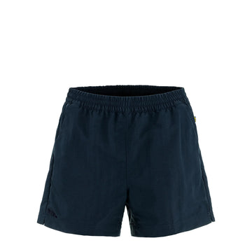 Fjallraven Womens Vardag Summer Shorts Dark Navy - Parasol Store