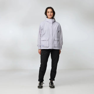 Fjallraven Womens Vardag Wind Jacket Lavender Mist - Parasol Store
