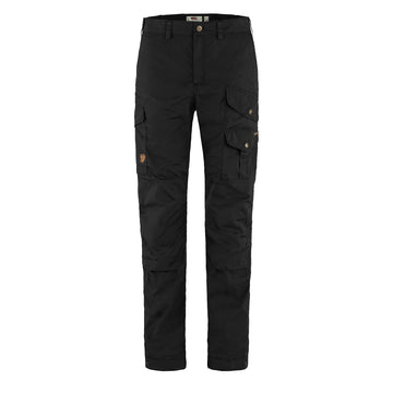 Fjallraven Womens Vidda Pro Trousers Short Black - Parasol Store