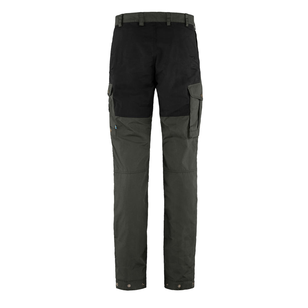 Fjallraven Womens Vidda Pro Trousers Short Dark Grey / Black - Parasol Store