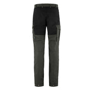 Fjallraven Womens Vidda Pro Trousers Short Dark Grey / Black - Parasol Store