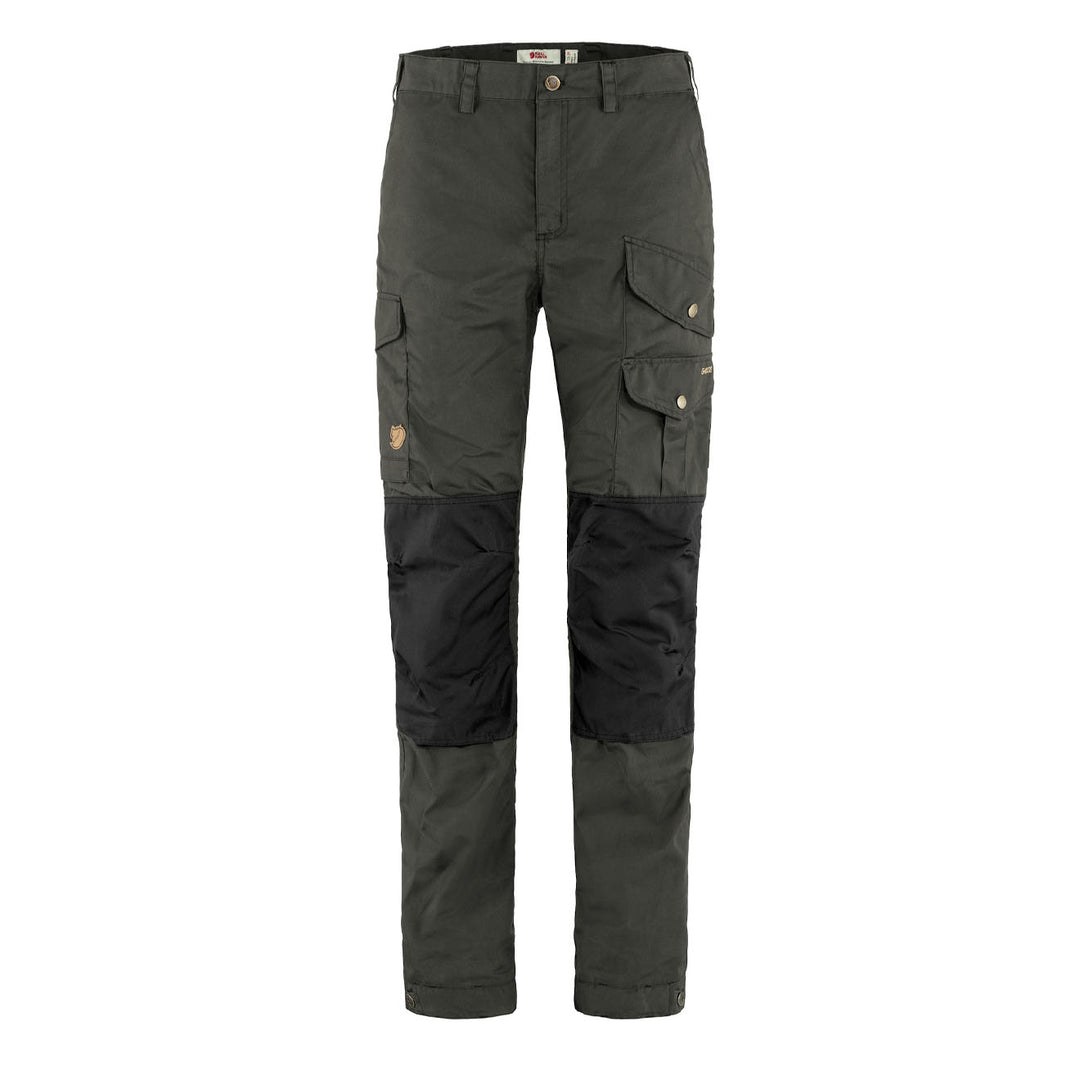Fjallraven Womens Vidda Pro Trousers Short Dark Grey / Black - Parasol Store