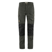 Fjallraven Womens Vidda Pro Trousers Short Dark Grey / Black - Parasol Store