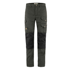 Fjallraven Womens Vidda Pro Trousers Short Dark Grey / Black - Parasol Store
