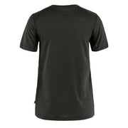 Fjallraven Womens Abisko Day Hike SS T-Shirt Black - Parasol Store