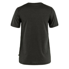 Fjallraven Womens Abisko Day Hike SS T-Shirt Black - Parasol Store