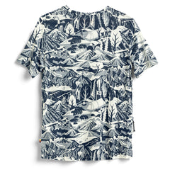 Fjallraven x Specialized Womens Wool CaliSwe T-Shirt Navy / Eggshell Fjallraven x Specialized