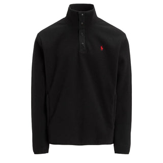 Polo Ralph Lauren Mockneck Pullover Fleece Polo Black / Polo Black - Parasol Store
