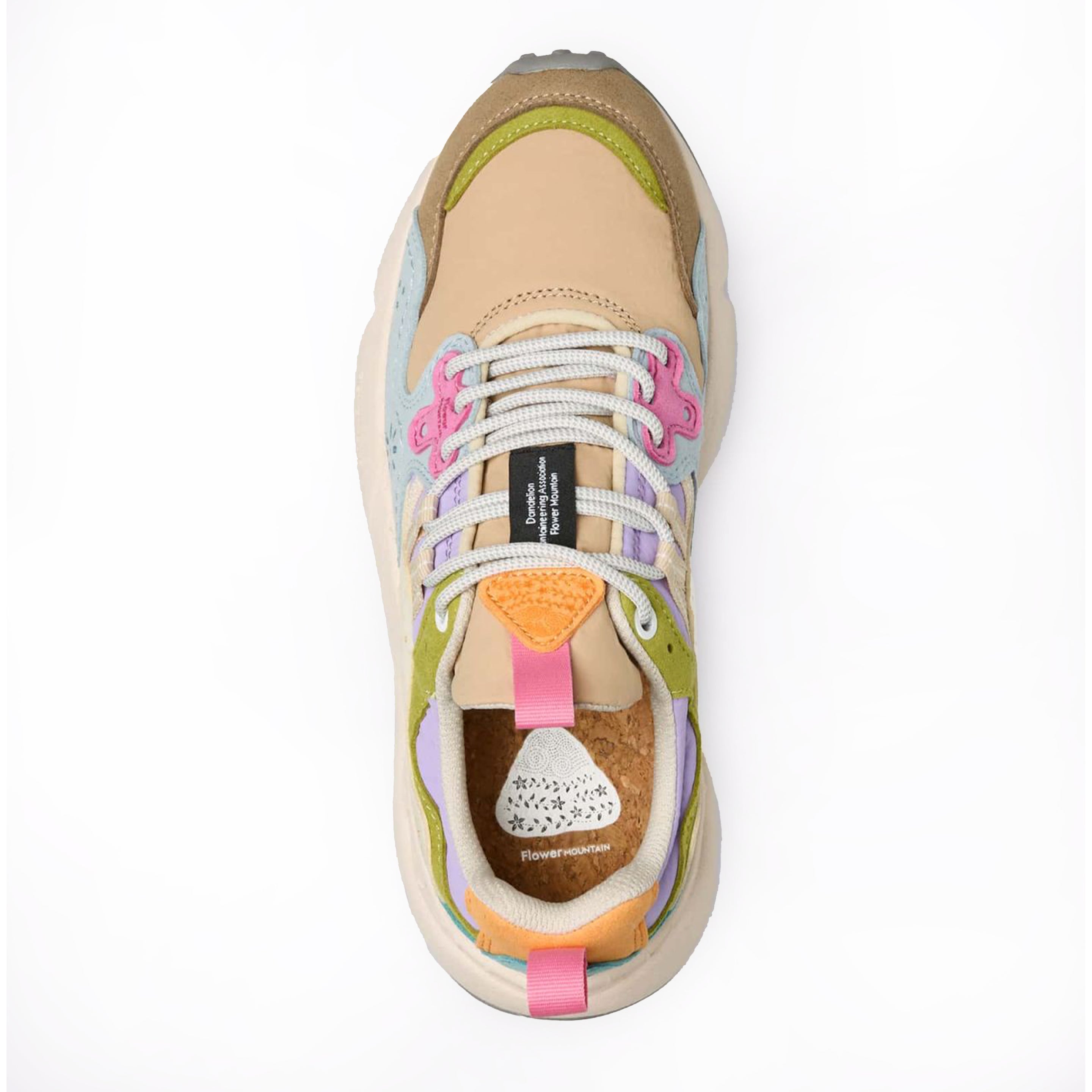Flower Mountain Womens Yamano 3 Kaiso Trainer Sand / Celeste