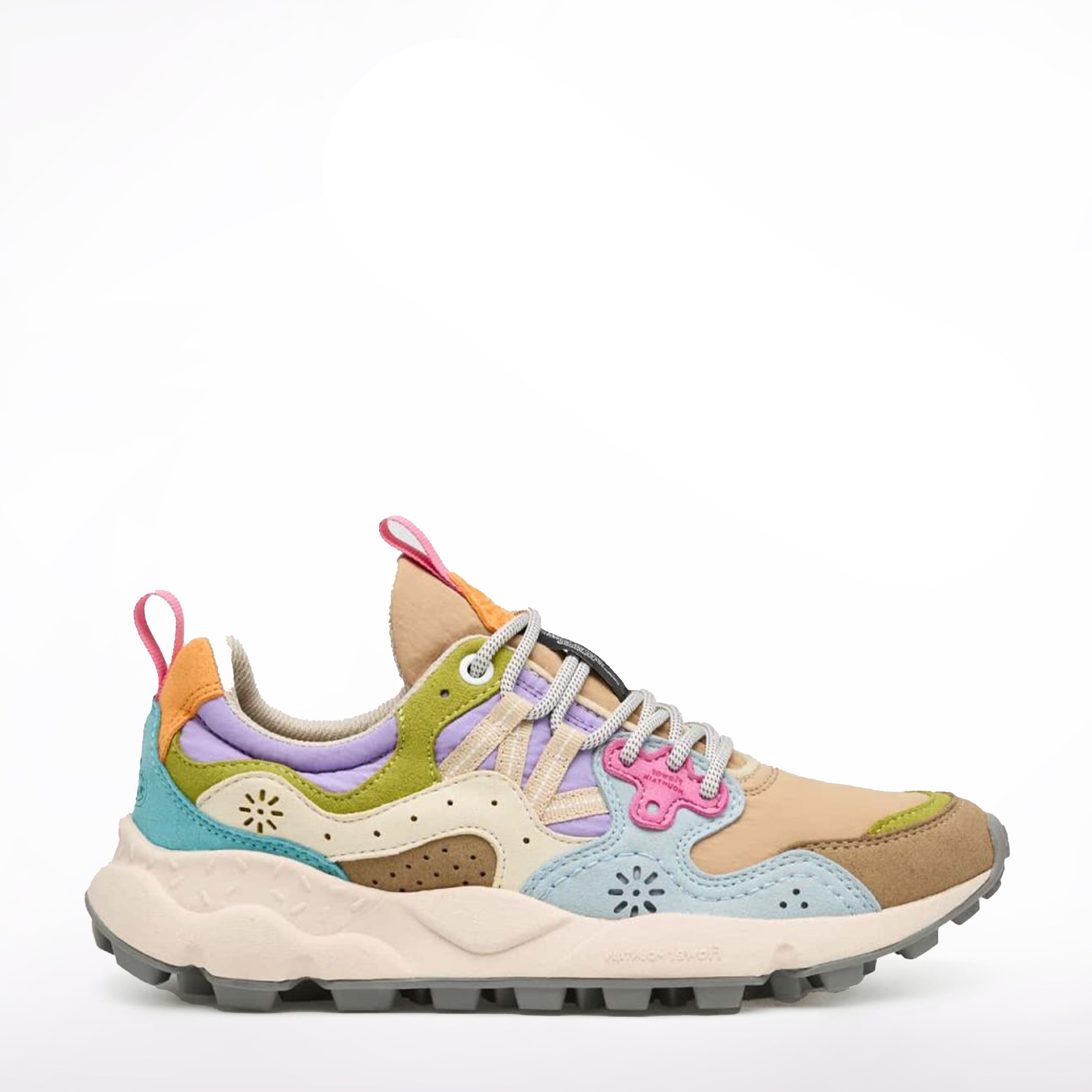 Flower Mountain Womens Yamano 3 Kaiso Trainer Sand / Celeste