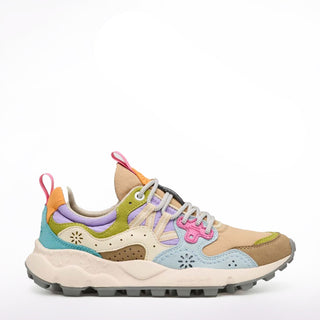 Flower Mountain Womens Yamano 3 Kaiso Trainer Sand / Celeste - Parasol Store