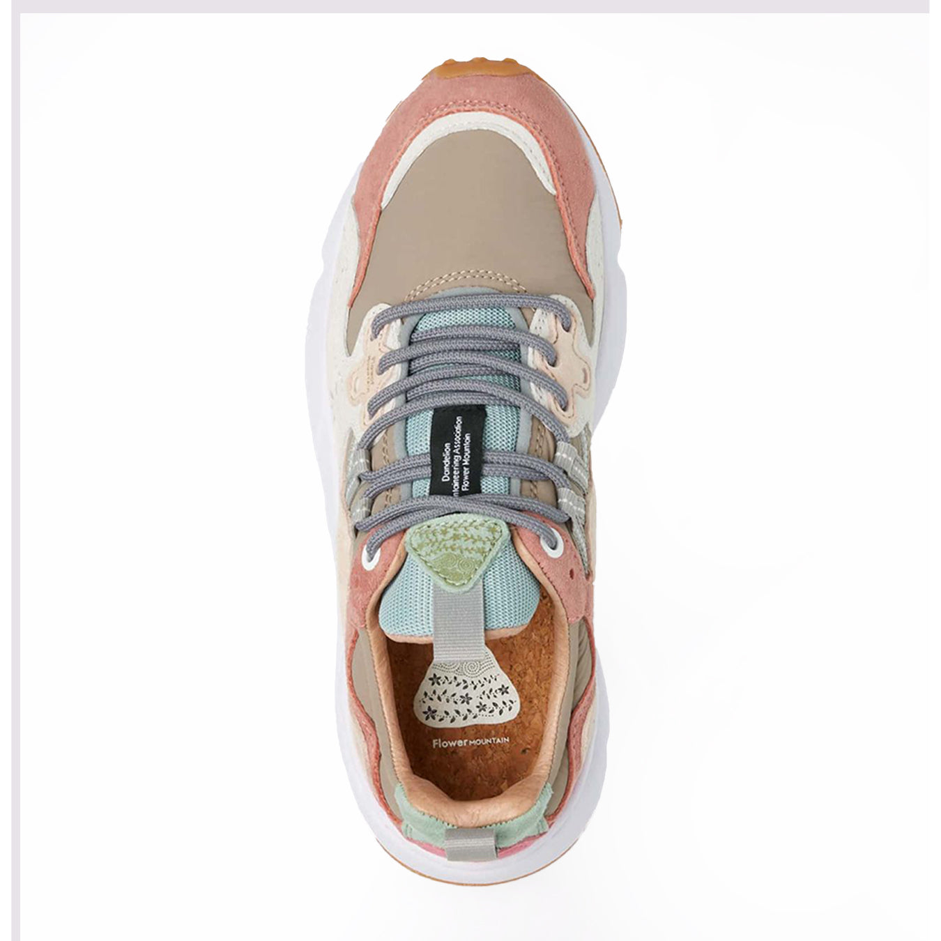 Flower Mountain Womens Yamano 3 Trainer Cipria-Multi