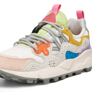 Flower Mountain Womens Yamano 3 Trainer White / Pink - Parasol Store