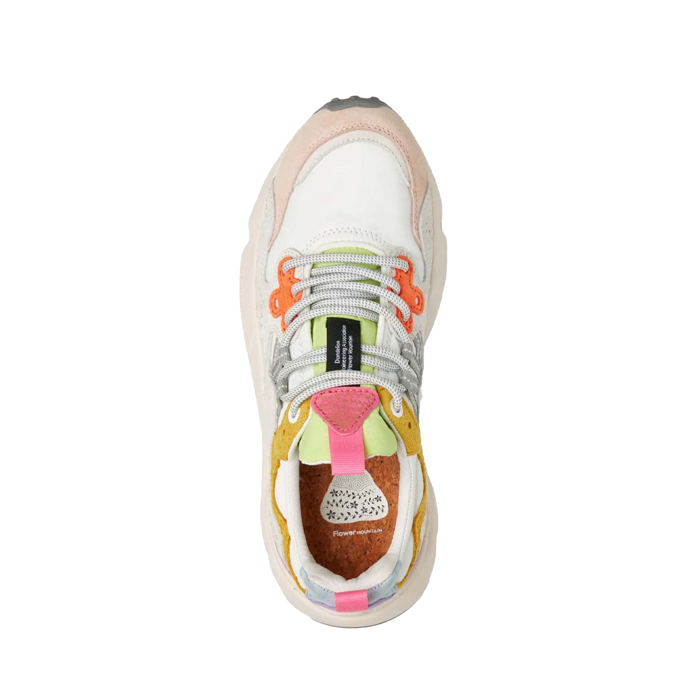 Flower Mountain Womens Yamano 3 Trainer White / Pink