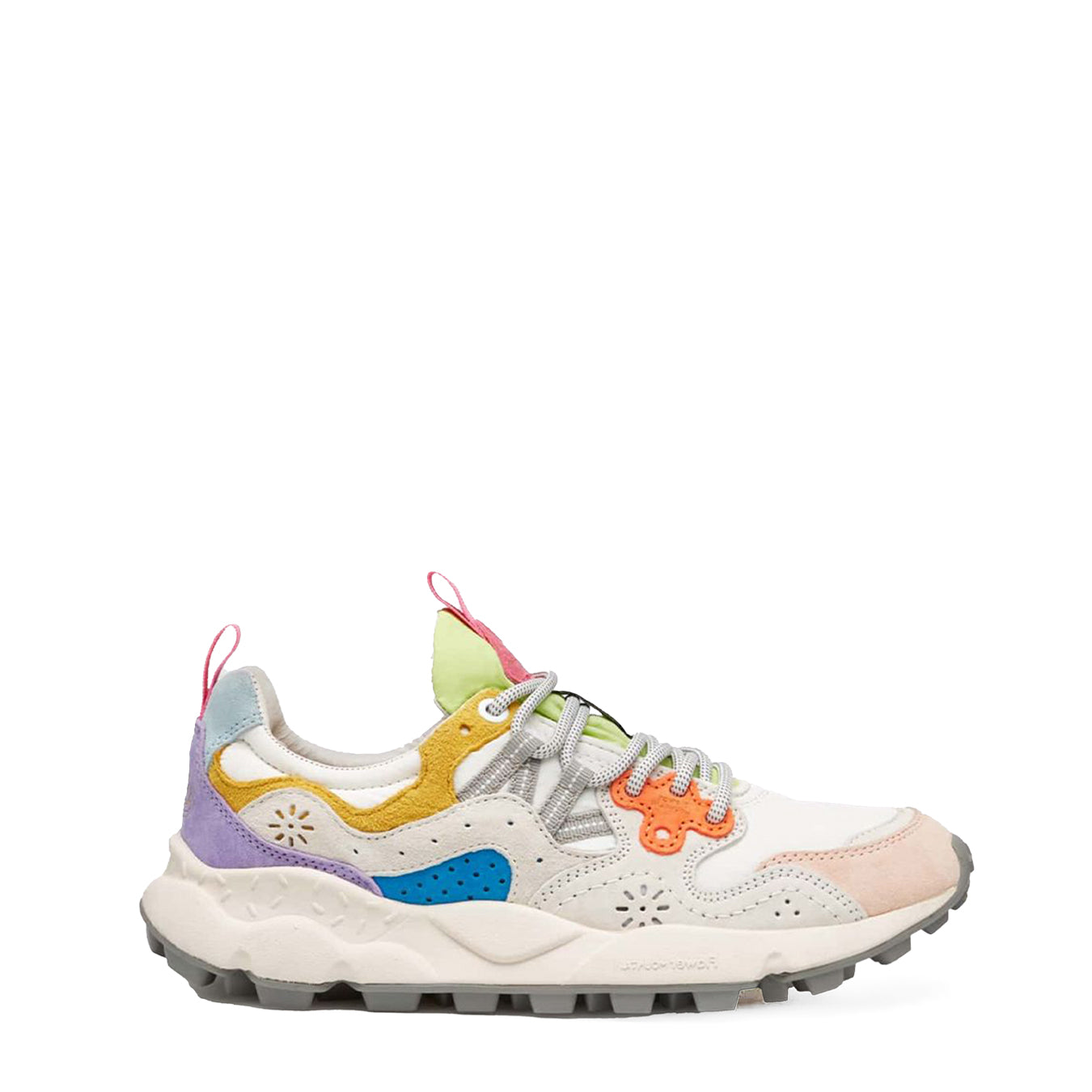 Flower Mountain Womens Yamano 3 Trainer White / Pink