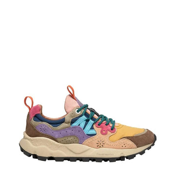 Flower Mountain Womens Yamano 3 Trainers Beige / Orca / Sage Flower Mountain