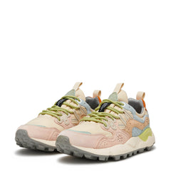 Flower Mountain Womens Yamano 3 Trainers Pink / Beige Flower Mountain
