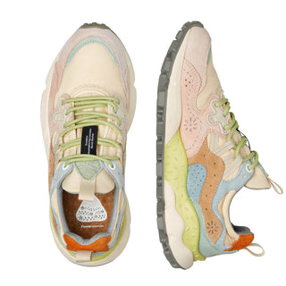 Flower Mountain Womens Yamano 3 Trainers Pink / Beige Flower Mountain