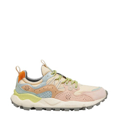 Flower Mountain Womens Yamano 3 Trainers Pink / Beige Flower Mountain