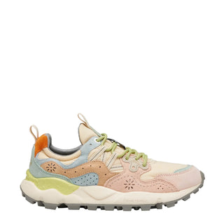 Flower Mountain Womens Yamano 3 Trainers Pink / Beige Flower Mountain