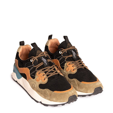 Flower Mountain Yamano 3 Military / Black - Parasol Store