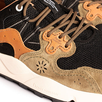 Flower Mountain Yamano 3 Military / Black - Parasol Store