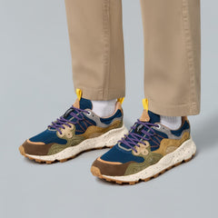 Flower Mountain Yamano 3 Trainer Dark Brown / Stone - Parasol Store
