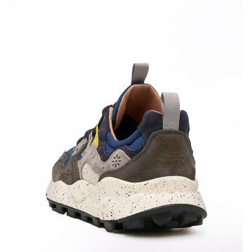 Flower Mountain Yamano 3 Trainer Grey / Navy - Parasol Store