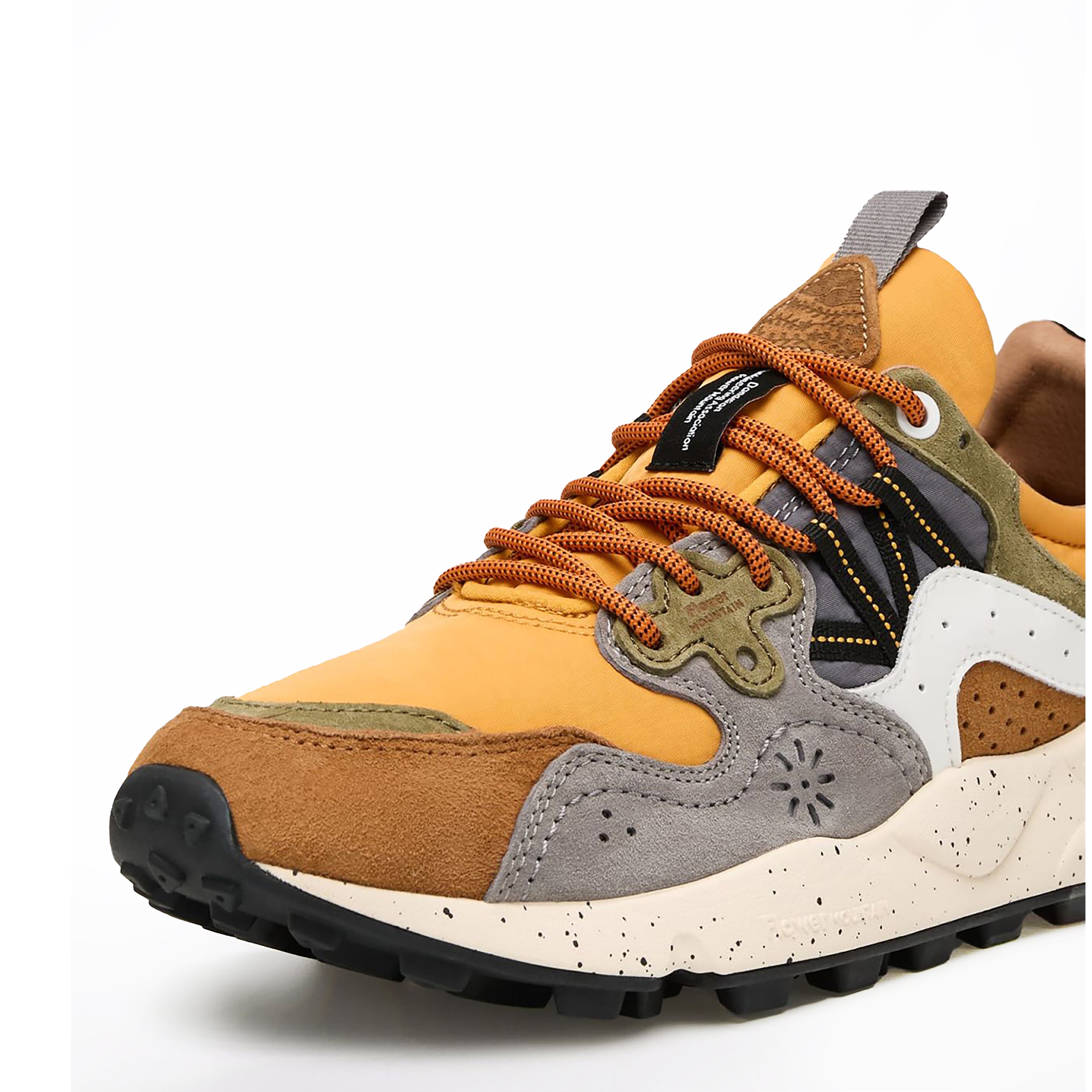 Flower Mountain Yamano 3 Trainer Warm Brown / Mustard
