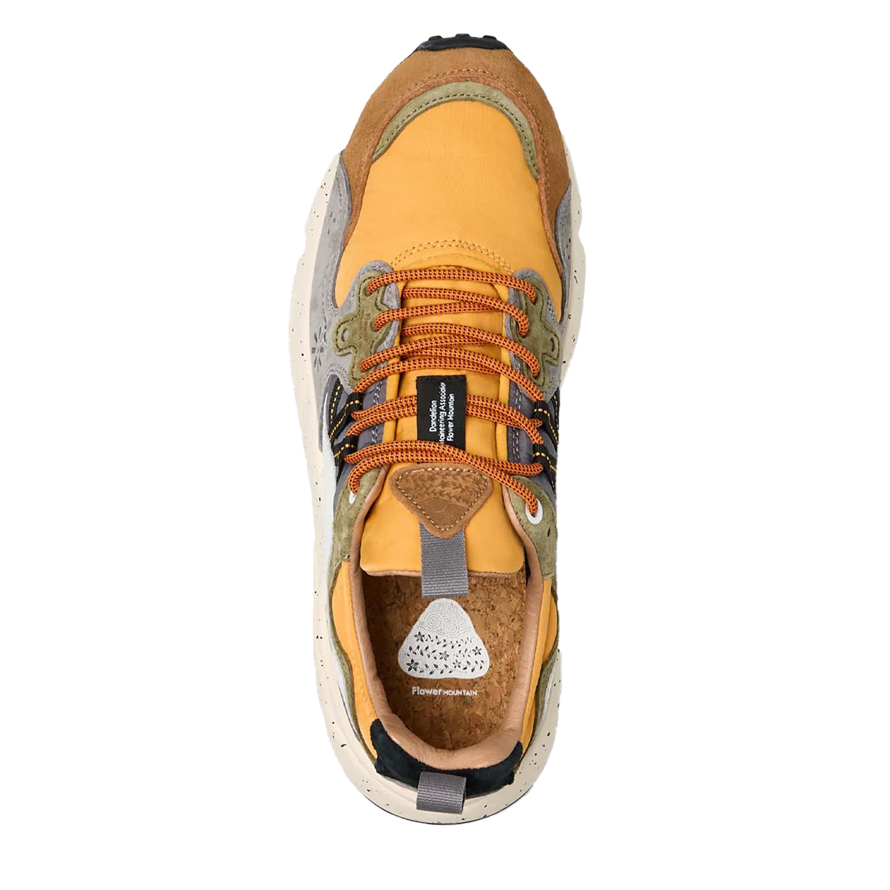 Flower Mountain Yamano 3 Trainer Warm Brown / Mustard